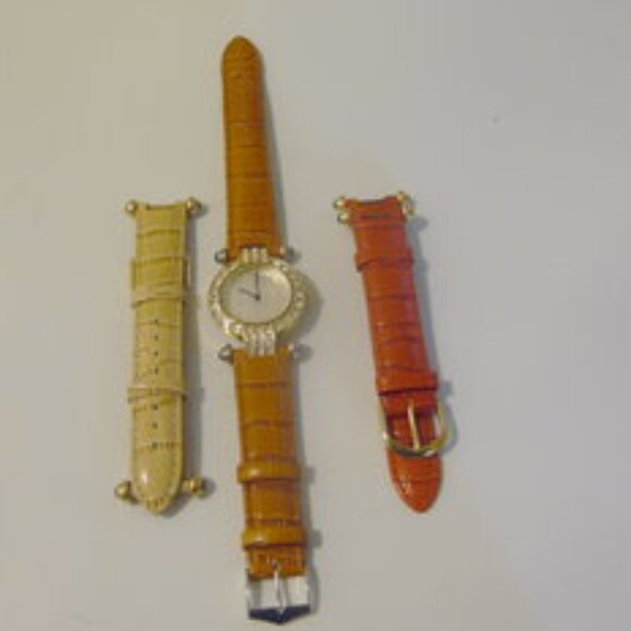Real Collectibles by Adrienne Crystal Watch & Interchangeable Bands - Picture 2 of 6
